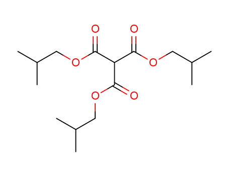 Molecular Structure of 125563-05-5 (triisobutyl methanetricarboxylate)