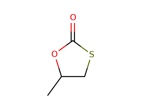 Molecular Structure of 2953-56-2 (1,3-Oxathiolan-2-one,5-methyl-)