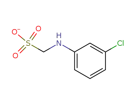 Molecular Structure of 56638-60-9 (m-chloroanilinomethanesulfonate)