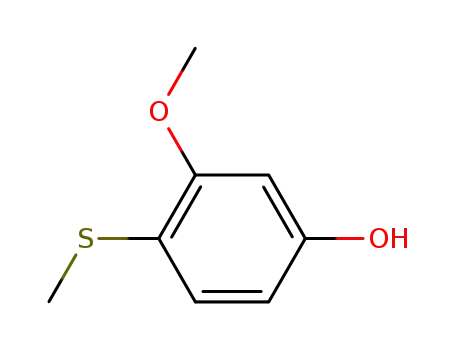 Phenol, 3-methoxy-4-(methylthio)-