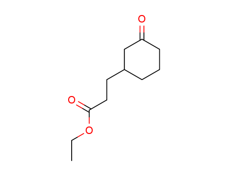 Cyclohexanepropanoic acid, 3-oxo-, ethyl ester