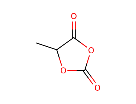 Molecular Structure of 17578-13-1 (5-methyl-1,3-dioxolane-2,4-dione)
