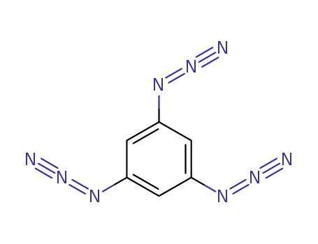 Molecular Structure of 13556-15-5 (1,3,5-triazido-benzene)