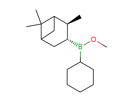 methyl isopinocampheylcyclohexylborinate