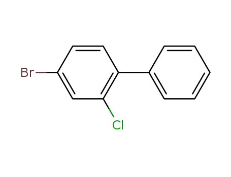 Molecular Structure of 58775-86-3 (2-chloro-4-bromobiphenyl)