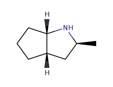 Molecular Structure of 74195-75-8 (Octahydro-2-methylcyclopenta[b]pyrrole)