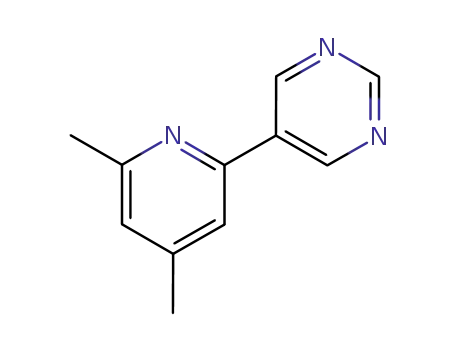 Molecular Structure of 113708-05-7 (Pyrimidine, 5-(4,6-dimethyl-2-pyridinyl)-)