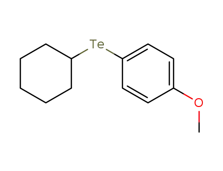 Benzene, 1-(cyclohexyltelluro)-4-methoxy-