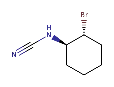 Molecular Structure of 85782-23-6 (Cyanamide, (2-bromocyclohexyl)-, trans-)