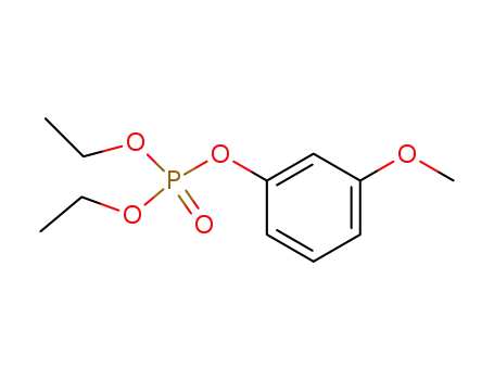 Molecular Structure of 13538-32-4 (Phosphoric acid, diethyl 3-methoxyphenyl ester)