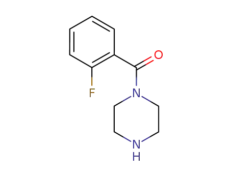 Molecular Structure of 139516-64-6 (1-(2-FLUOROBENZOYL)PIPERAZINE)