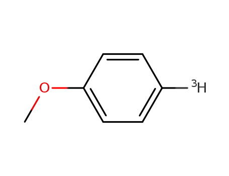 para-<sup>(3)</sup>H-anisole