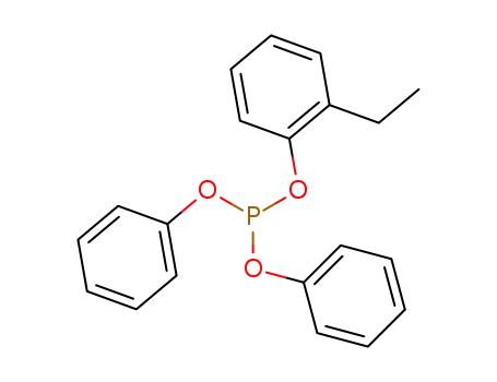 Molecular Structure of 100814-87-7 (Phosphorous acid 2-ethyl-phenyl ester diphenyl ester)