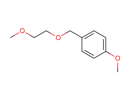 Molecular Structure of 5424-49-7 (1-methoxy-4-[(2-methoxyethoxy)methyl]benzene)