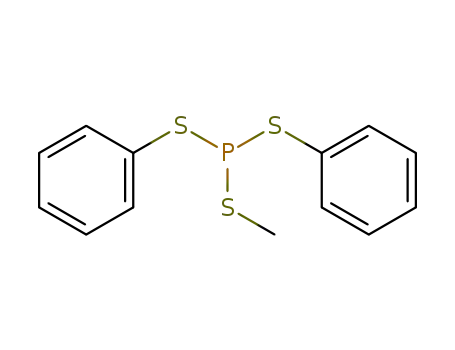Molecular Structure of 93449-39-9 (C<sub>13</sub>H<sub>13</sub>PS<sub>3</sub>)