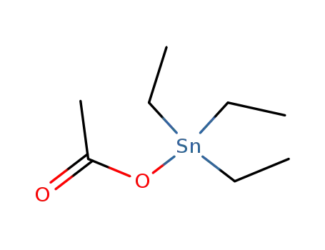 Molecular Structure of 1907-13-7 (triethyltin acetate)