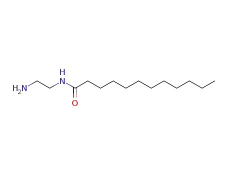Molecular Structure of 10138-02-0 (N-(2-aminoethyl)dodecanamide)