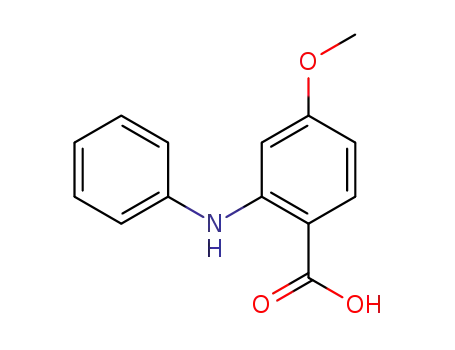 2-Anilino-4-methoxybenzoic acid