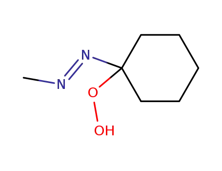 Hydroperoxide, 1-(methylazo)cyclohexyl