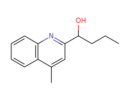 Molecular Structure of 97580-20-6 (1-(4-methylquinolin-2-yl)butan-1-ol)
