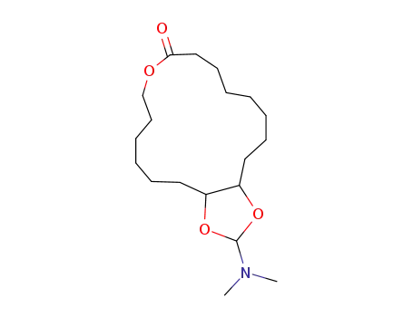2-Dimethylamino-tetradecahydro-1,3,10-trioxa-cyclopentacycloheptadecen-11-one