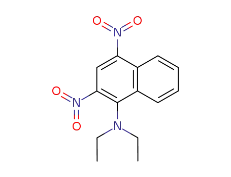 Molecular Structure of 27210-68-0 (1-diethylamino-2,4-dinitronaphthalene)