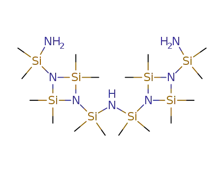 1,3-bis<3-(aminodimethylsilyl)-2,2,4,4-tetramethyl-1-cyclodisilazanyl>-1,1,3,3-tetramethyldisilazane