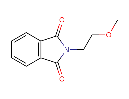 Molecular Structure of 41081-97-4 (2-(2-methoxyethyl)isoindoline-1,3-dione)