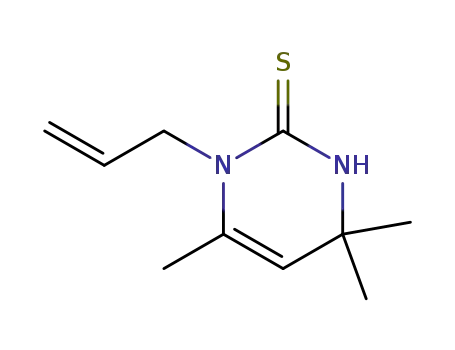 Molecular Structure of 24966-88-9 (1-allyl-4,4,6-trimethyl-1,4-dihydropyrimidine)