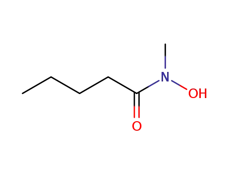 Molecular Structure of 89330-84-7 (Pentanamide, N-hydroxy-N-methyl-)