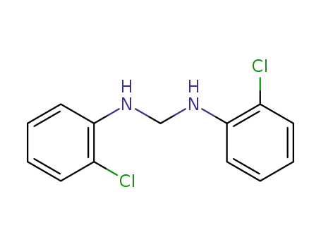 Molecular Structure of 14795-13-2 (Methanediamine, N,N'-bis(2-chlorophenyl)-)