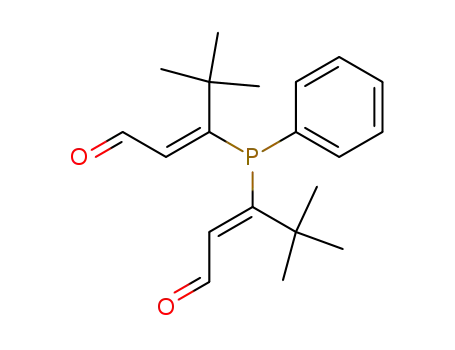 2-Pentenal, 3,3'-(phenylphosphinidene)bis[4,4-dimethyl-
