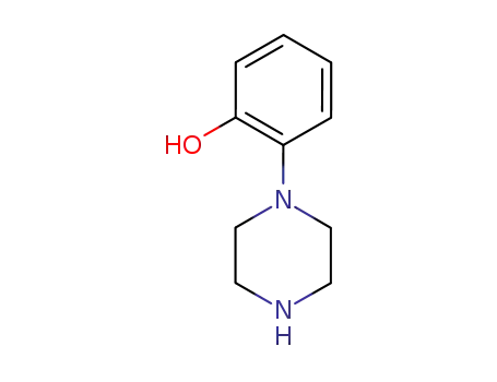 Molecular Structure of 1011-17-2 (1-(2-Hydroxyphenyl)piperazine)