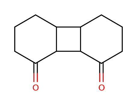 Molecular Structure of 28289-68-1 (1,8-Biphenylenedione, decahydro-)