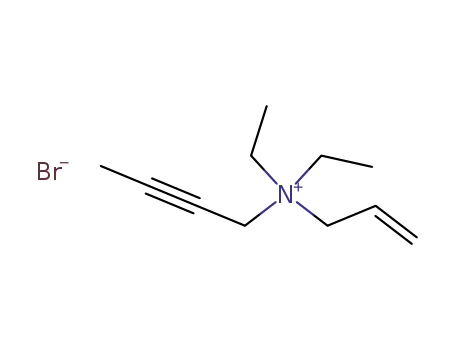 Allyl-but-2-ynyl-diethyl-ammonium; bromide