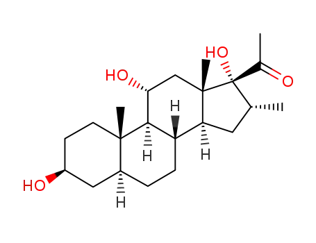 3beta,11alpha,17-Trihydroxy-16alpha-methyl-5alpha-pregnan-20-one