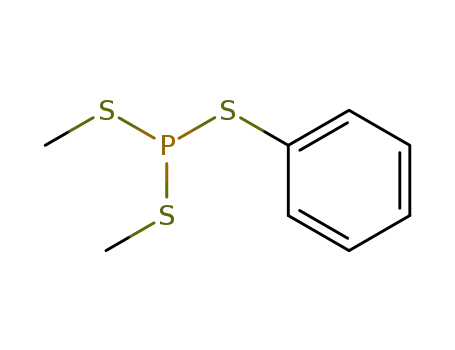 Molecular Structure of 93449-38-8 (C<sub>8</sub>H<sub>11</sub>PS<sub>3</sub>)