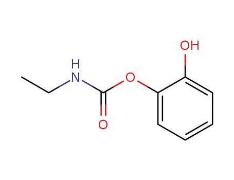 Molecular Structure of 35580-89-3 (ethyl-carbamic acid-(2-hydroxy-phenyl ester))