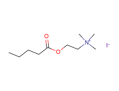 Ethanaminium,N,N,N-trimethyl-2-[(1-oxopentyl)oxy]-, iodide (1:1) cas  2963-75-9