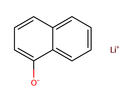 Molecular Structure of 56235-91-7 (1-Naphthalenol, lithium salt)