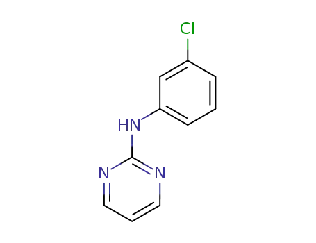 Molecular Structure of 214627-66-4 ((3-chloro-phenyl)-pyrimidin-2-yl-amine)