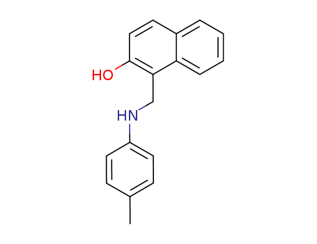 2-Naphthalenol,1-[[(4-methylphenyl)amino]methyl]- cas  6638-23-9