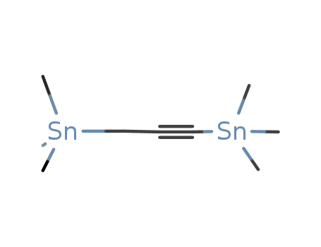 Molecular Structure of 112008-01-2 (Stannane, 1-propyne-1,3-diylbis[trimethyl-)