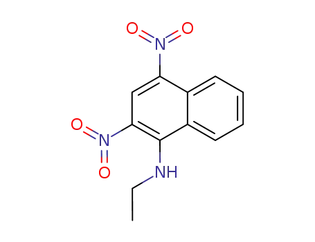 Molecular Structure of 27210-67-9 (N-ethyl-2,4-dinitro-1-naphthylamine)