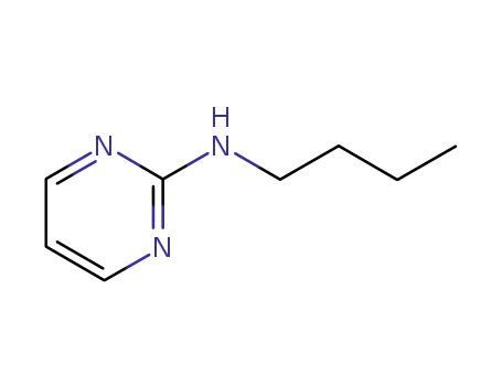 Molecular Structure of 10132-28-2 (2-(butylamino)pyrimidine)