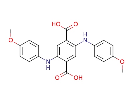 1,4-Benzenedicarboxylic acid, 2,5-bis((4-methoxyphenyl)amino)-