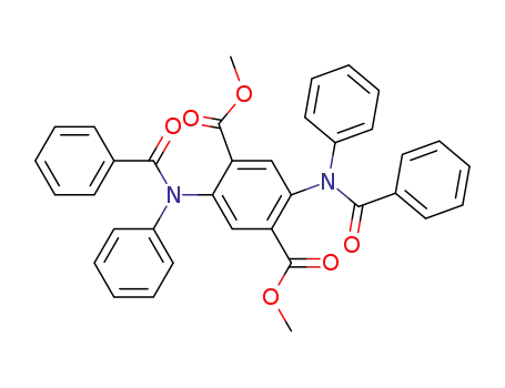 2,5-Bis-<N-phenyl-benzamino>-terephthalsaeure-dimethylester