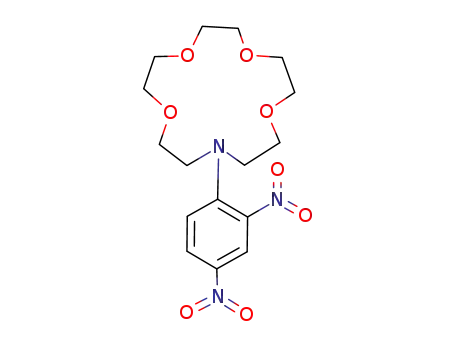 Molecular Structure of 191226-78-5 (1-(2,4-dinitrophenyl)-1-aza-4,7,10,13-tetraoxapentadecane)