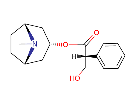 (8-methyl-8-azabicyclo[3.2.1]octan-3-yl)(2R)-3-hydroxy-2-phenylpropanoate