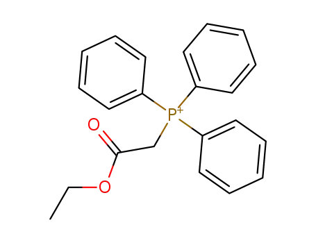 Molecular Structure of 42809-80-3 (Phosphonium, (2-ethoxy-2-oxoethyl)triphenyl-)
